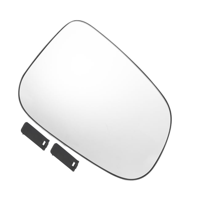 Reemplazo de vidrio de espejo retrovisor del lado derecho del pasajero, vidrio calefaccionado blanco con respaldo, adecuado para JAGUAR XE XF