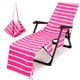 thumbnail image 3 of XWSHYW Almohadas y Fundas Toalla de Playa Impresa con Cubierta de Silla a Rayas, Toalla de Silla de Algodón y Poliéster., 3 of 3