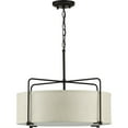 thumbnail image 3 of P350110-020-Progress Lighting-Kempsey - 11 Inch Height - Close-to-Ceiling Light - 3 Light - Flat Round Shade - Line Voltage-Antique Bronze Finish, 3 of 12