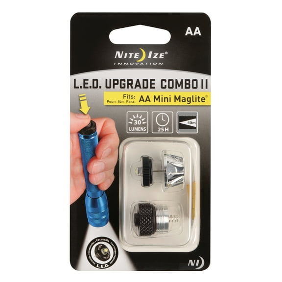Nite Ize LED Upgrade Combo II fits AA Mini Maglite®