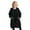 Black, variant on WMQPNNS Girls Zip Up Long Hoodie Jacket Bronze Kid Sweatshirt for Age 11-13 Years Lightweight Zippers Tunic Sweatshirt Fall Cardigan Oversized Outwear