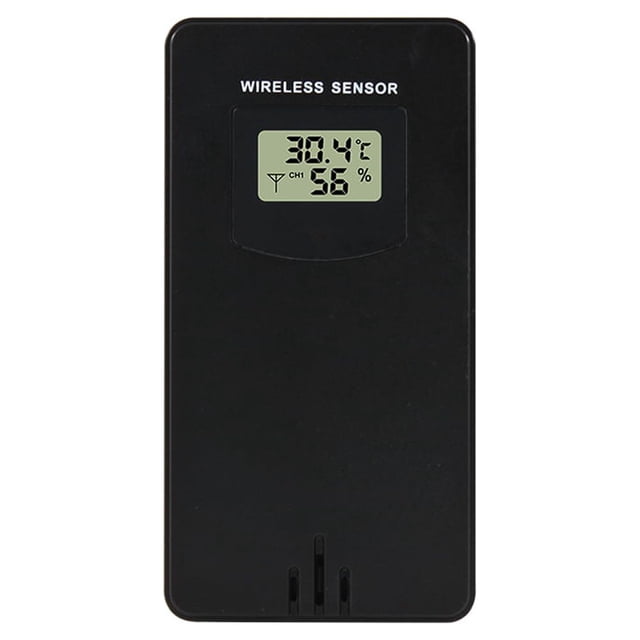 Amdohai Temperature Humidity Wireless Sensor Meter Hygrometer Electronic Digital Thermometer In/Outdoor Used with Weather Stations