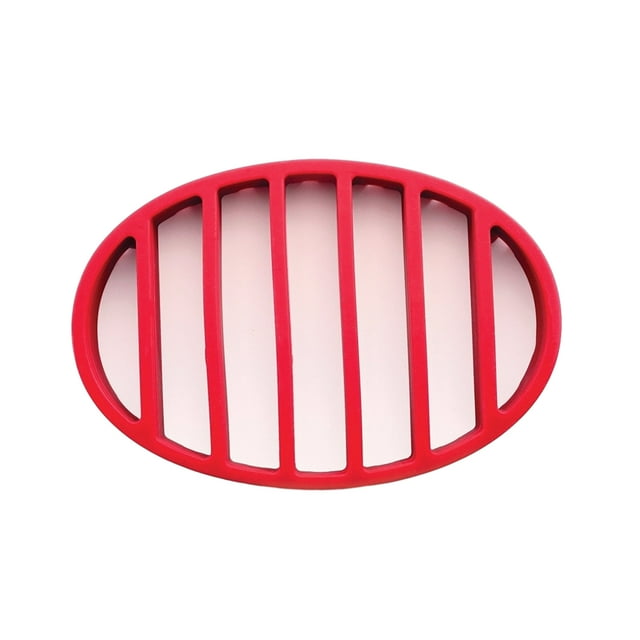 Bearachild Estantes para asado de aplicación amplia de gel de silicona para ollas de barro, vaporizador, cocina segura, silicona Cocina y Comedor