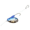 thumbnail image 2 of (4 pack) Northland Tackle Walleye Crawler Hauler, Spinner Rig, Freshwater, Hex Nickel Blue, 2 of 8