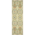 thumbnail image 5 of SAFAVIEH Chelsea Odetta Floral Wool Area Rug, Sage/Ivory, 3'9" x 5'9", 5 of 7