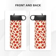 thumbnail image 3 of Fuzoiu Tomatoes And Chili Print 18oz Insulated Sports Kettle, Outdoor Sport Gym Stainless Steel Water Bottle With Straw Lid, 3 of 8