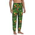 thumbnail image 4 of Kdxio Cute Christmas Stocking Bear Pattern Joggers,Sweatpants for Men with Pockets-Small, 4 of 5