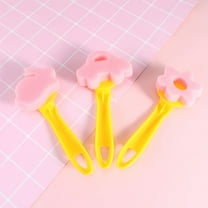 KALLORY 25Pcs DIY Art Painted Sponge and Set Colorful Early Educational Graffiti Drawing Watercolor Pen Painting Art Supplies