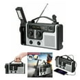 thumbnail image 5 of Portable Multifunctional Radio Hand Crank Solar Crank Dynamo Powered AM/FM/SW1 Weather Radio With Flashlight LED Reading Light ,Handy Bright, 5 of 5