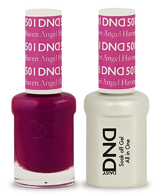 DND Nail Polish Gel & Matching Lacquer Set (501 Haven Angel