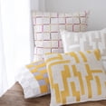 thumbnail image 2 of LR Home Stacy Garcia  Cotton Blend Poly Filled Pillow in White/Multicolored, 24" x 24", 2 of 8