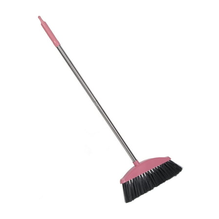 Beaupretty Stainless Steel and Plastic Broom for Efficient Floor Cleaning