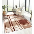thumbnail image 4 of ECARPET Washable Plaid Area Rug & Runner for Kitchen, Bedside, Living Room, Hallway, 4 of 9