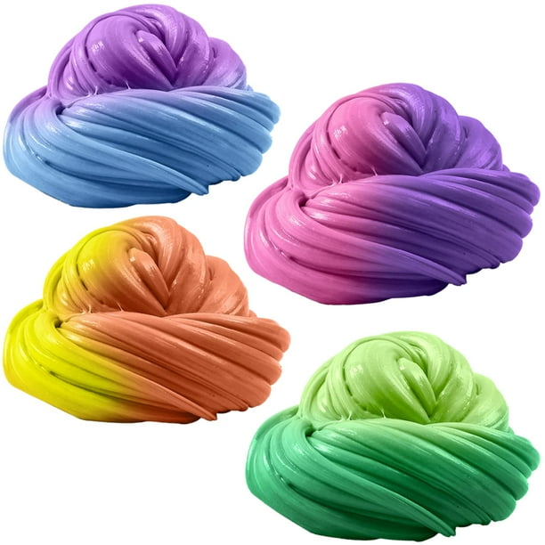 Frudge Putty Squeeze Craft, cambia de color y es sensible al calor, paquete de 4