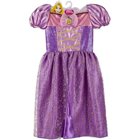 Disney Rapunzel Fantasy Play Costume Fits Sizes 4 to 6X