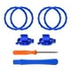 thumbnail image 3 of Botones de cambio de perfil y anillos decorativos para el mando Xbox One Elite 2 - Paquete de 2 cromados mate, 3 of 3