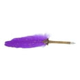 thumbnail image 1 of Feather Pen, Smoothing Writing Exquisite Pattern Quill Pen Set Wear Resistant  For School For Office For Home Purple, 1 of 8
