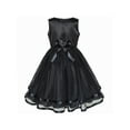 thumbnail image 2 of Flower Girls Dress Black Princess Crown Dress Up Party 12 Years, 2 of 5