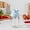 Blue, variant on ABPETE Salt Shaker or Pepper Shaker, Auto-Measure Seasoning Bottle with Glass Spice Jar, 8.45 oz Spice Dispenser for Salt Pepper Paprika Sugar Cumin, BPA-Free Blue