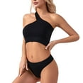 thumbnail image 1 of Gibobby Conjunto de pantalones de yoga Pantalones triangulares de hombro de color sólido para mujer Sujetador de yoga Espalda integrada Deportes y ropa interi(Negro,M), 1 of 2