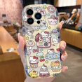 thumbnail image 3 of Sanrio-Funda de Hello Kitty Pochacco Wave para iPhone, 16, 15, 14 Pro Max, 13, 12 Mini, 11, XS, X, XR, 8, 7 Plus, SE, 2022, 2020, 3 of 5