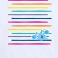 thumbnail image 3 of Blue's Clues & You! - Blue Rainbow Lines - Toddler & Youth Short Sleeve Graphic T-Shirt, 3 of 5