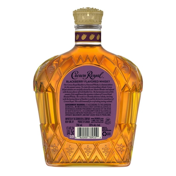 Crown Royal Blackberry Flavored Whisky, 750 ml - Samsclub.com