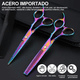 thumbnail image 2 of Kit de Tijeras Malubero Profesional 10 Piezas Tornasol, 2 of 3