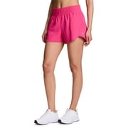 RBX Active Women's Bungee Waist Lined Running Shorts with Inner Brief