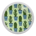 thumbnail image 1 of 4PCS Round Cactus Cabinet Fluorescence Knob Glowing in the Dark Furniture Drawer Pulls Handle with Screws, 1 of 5