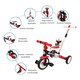 thumbnail image 3 of Triciclo Evolutivo The Baby Shop  4 en 1 Bicicleta de Equilibrio y Balance Rojo -, 3 of 7