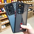 thumbnail image 2 of Funda mate para VIVO V25 V23E V23 V21 V20 V19 V17 V15 V11 Z6 T1 S16 PRO 5G Funda Shell dibujos animados Marvel Spider-Man Spider Web, 2 of 5