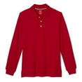 thumbnail image 5 of French Toast Long Sleeve Pique Polo Shirt (Toddler Boys), 5 of 23