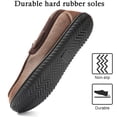 thumbnail image 3 of RockDove Men's Stephen Faux Leather Moc Slipper, 3 of 5