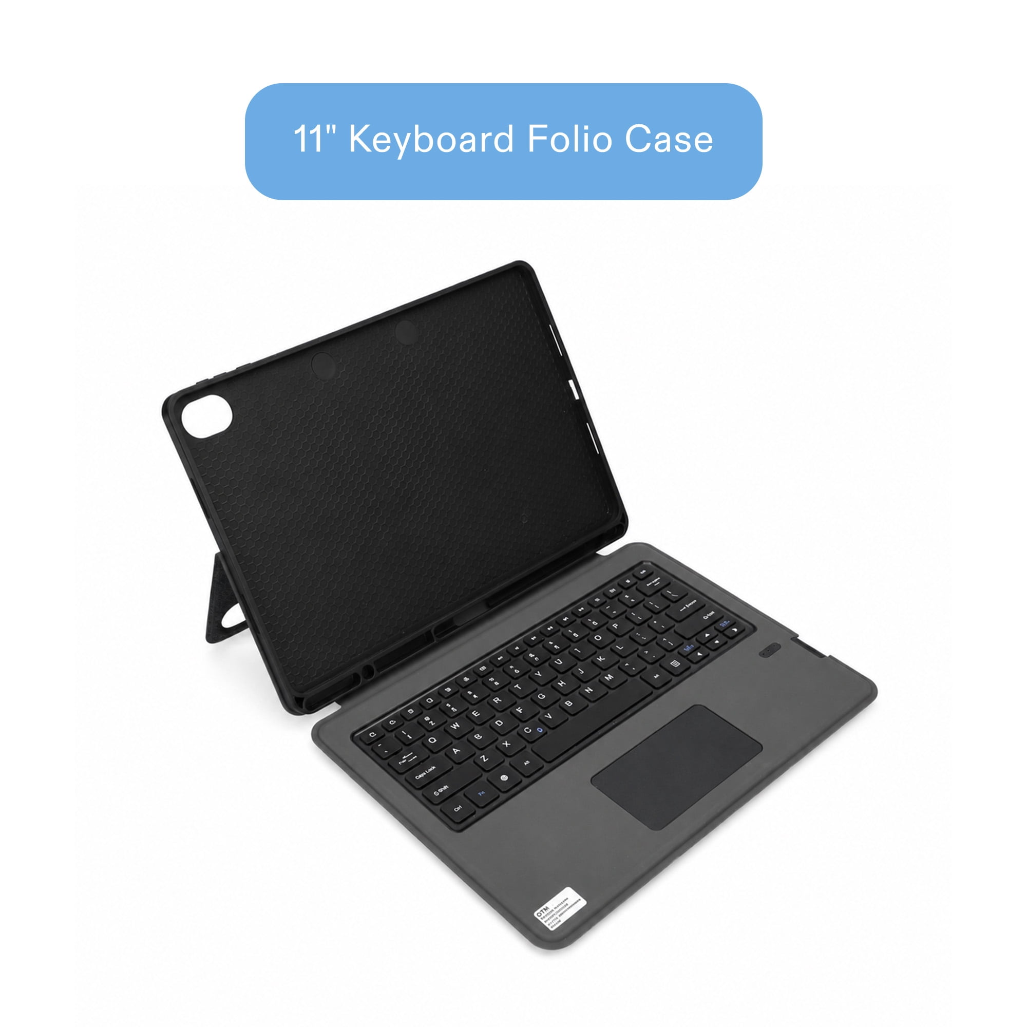 onn. Keyboard Folio Case for onn. 11 inch Tablet (2026) – Black