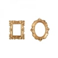thumbnail image 2 of Promotion Clearance Ins Golden Retro Small Photo Frame Decor Photo Props Frame, 2 of 4