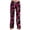 Wine005, variant on QHRMKOG Women Valentine's Day Pajama Pants Comfort Love Heart Print Pj Pants Loose Fit Drawstring Elastic Waist Pajamas Pant Casual Pants with Pockets Purple L