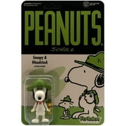 Peanuts Beagle Scout Snoopy & Woodstock Schulz Comic Retro 1984 Figures Super7