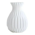 thumbnail image 2 of LShunze Plastic Vase, 6.7 Inch Flower Vase for Floral Plants, Flower Vase Minimalism Style for Modern Table Shelf Home Decor, Fit for Home Decor, Living Room, Table Centerpiece, 2 of 8