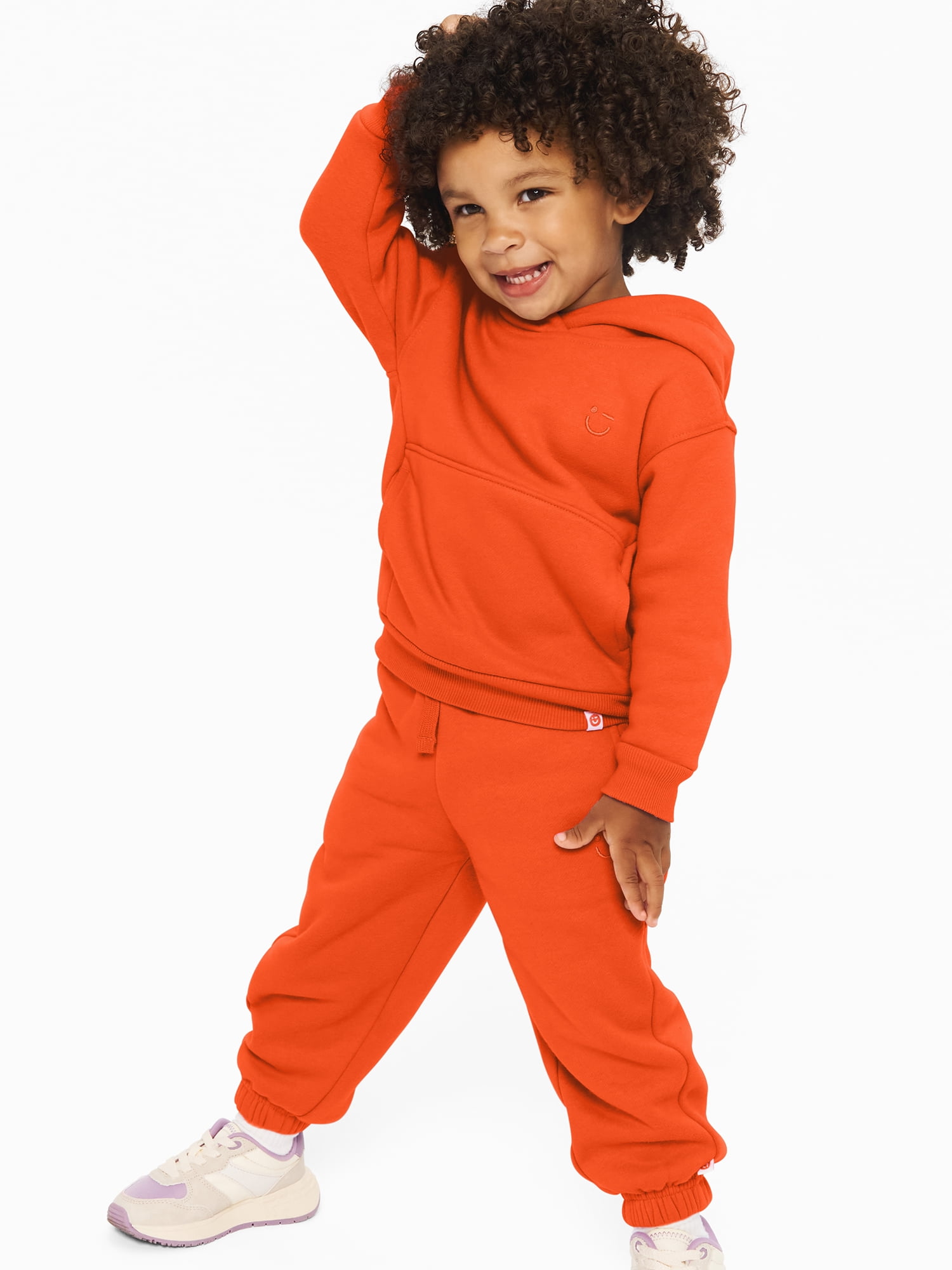 Color Mix by Garanimals Baby & Toddler Fleece Sweatpants, Sizes 0–6T