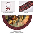 thumbnail image 4 of Sigee Realistic Style Forest Dinosaur for Christmas Decoration Tree Skirt Christmas Plaid Tree Skirt,Christmas home decor Holiday Tree Skirt Fits TChristmas Tree-30", 4 of 6