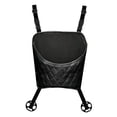 thumbnail image 2 of Organizador de coche para bolso de mano entre asientos, portamonedas, bolsa de almacenamiento negro, 2 of 8
