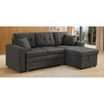 Milton Greens Stars Darwin Sectional Sofa with Storage and Pull Out Bed