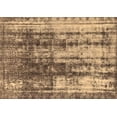 thumbnail image 1 of Ahgly Company Indoor Rectangle Abstract Brown Modern Area Rugs, 2' x 4', 1 of 4