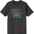 thumbnail image 4 of Dad Fixer Of Things
 Adult Green Crew Neck Short Sleeve Tee-Medium, 4 of 7
