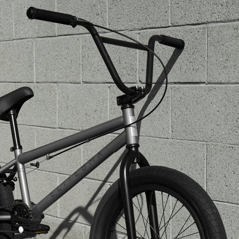 Elite BMX Stealth 20 Inch Bicycle, Gunmetal, Hi-Tensile Elite BMX Stealth 20 Inch Bicycle, Gunmetal, Hi-Tensile