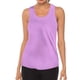thumbnail image 1 of Prolriy - Camiseta deportiva para mujer, sin mangas, transpirable, con cuello redondo, para gimnasio, yoga, color rosa, talla L, 1 of 5