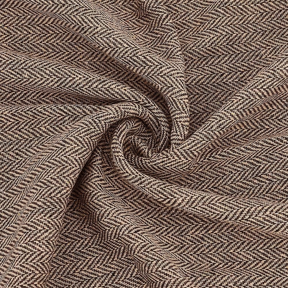 Wool Tweed Fabric by The Yard Woolen Fabric for Craft Decorative Fabric for Upholstery Tweed Fabric for Clothing Accessories PapayaWhip(106 x 152cm)
