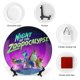 thumbnail image 3 of Noche de la zoopocalipsis Plato decorativo de porcelana fina (bone china), plato decorativo de cerámica para hogar, oficina, soporte de pared, platos decorativos para dormitorio - 6 pulgadas (15 cm), 3 of 6