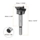 thumbnail image 2 of Broca Forstner de perforación de agujeros para bisagras de madera de carburo de tungsteno para trabajos en madera, 1-15/32", 2 of 5